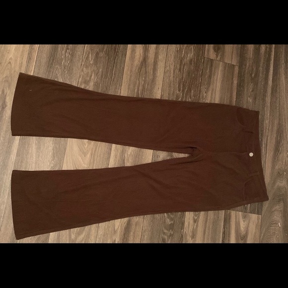 Cute and Simple long brown corduroy pants:) - Picture 1 of 4